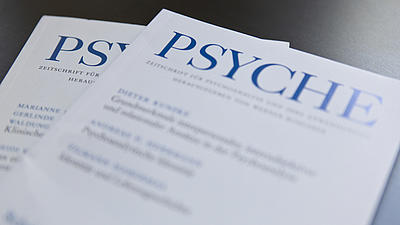 Zwei Fachzeitschriften mit dem Namen "Psyche"