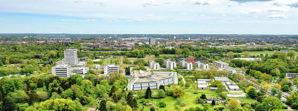 Die Universität von oben