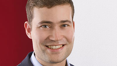 Ein Porträt-Foto von Marc Hüsch