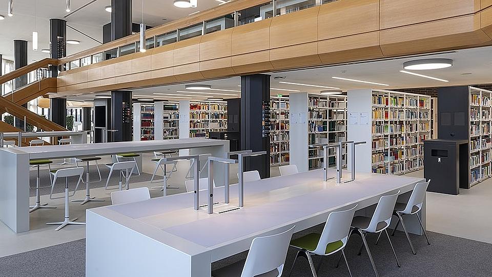 Bibliothek der Hochschule der Bundesagentur für Arbeit.