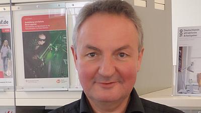 Otto Pompe ist Berufsberater der Agentur für Arbeit in Rheine