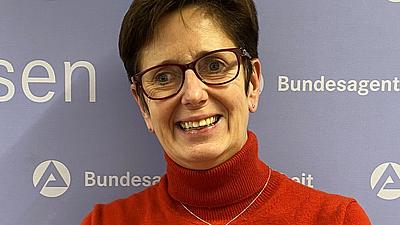 Martina Jacobs, Berufsberaterin bei der Agentur für Arbeit in Essen