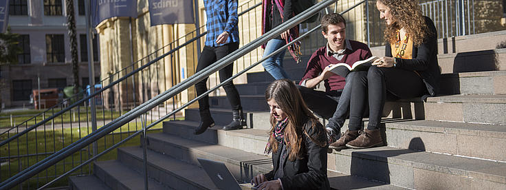 Studierende der Uni Bozen.