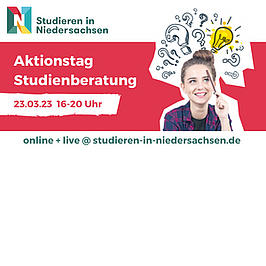 Werbemittel Studieren in Niedersachsen