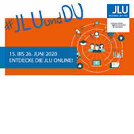 Werbemittel der JLU Gießen